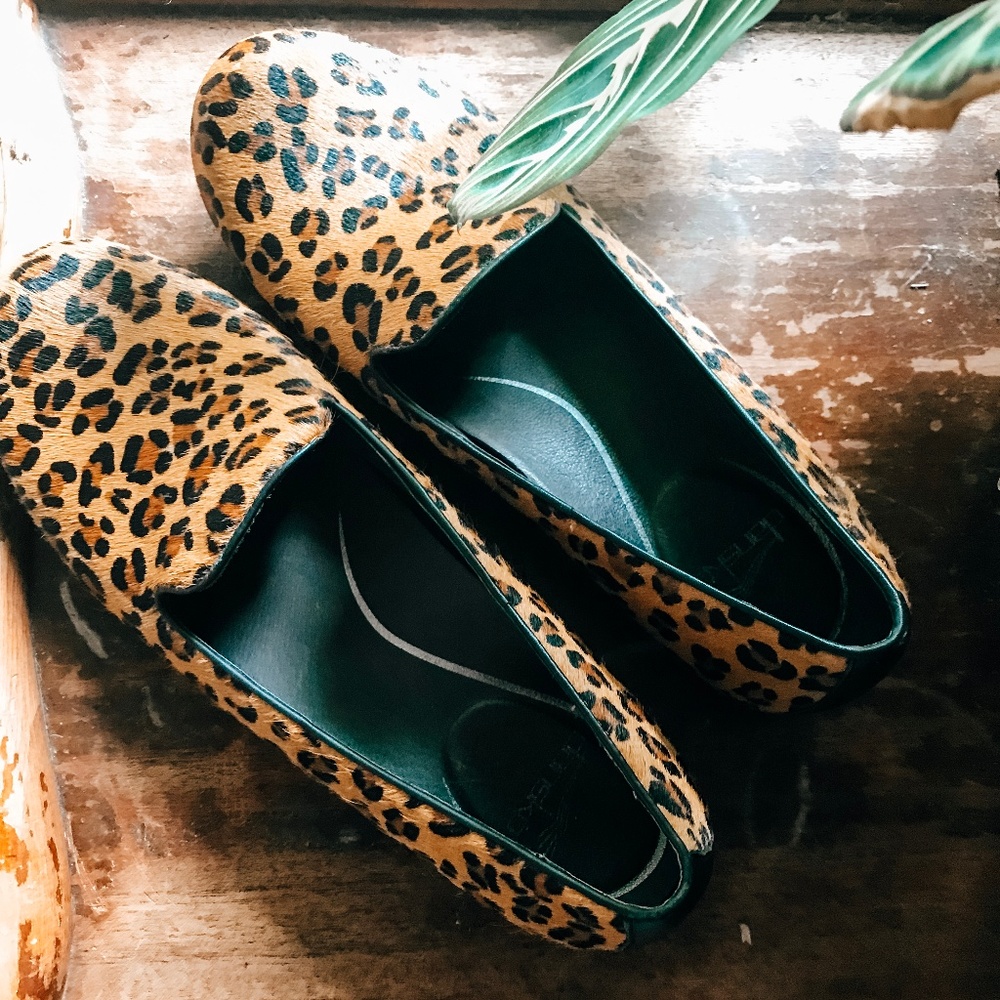 Dansko Olivia Calf Hair Loafer- Like New